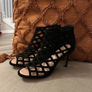 Caged booties